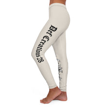 DC 28 Cream Casual Leggings