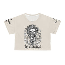 DC 28 Cream Crop Tee