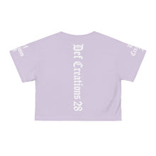 DC 28 Lilac Crop Tee