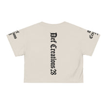 DC 28 Cream Crop Tee