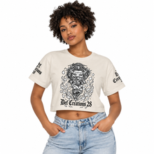 DC 28 Cream Crop Tee