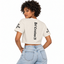 DC 28 Cream Crop Tee