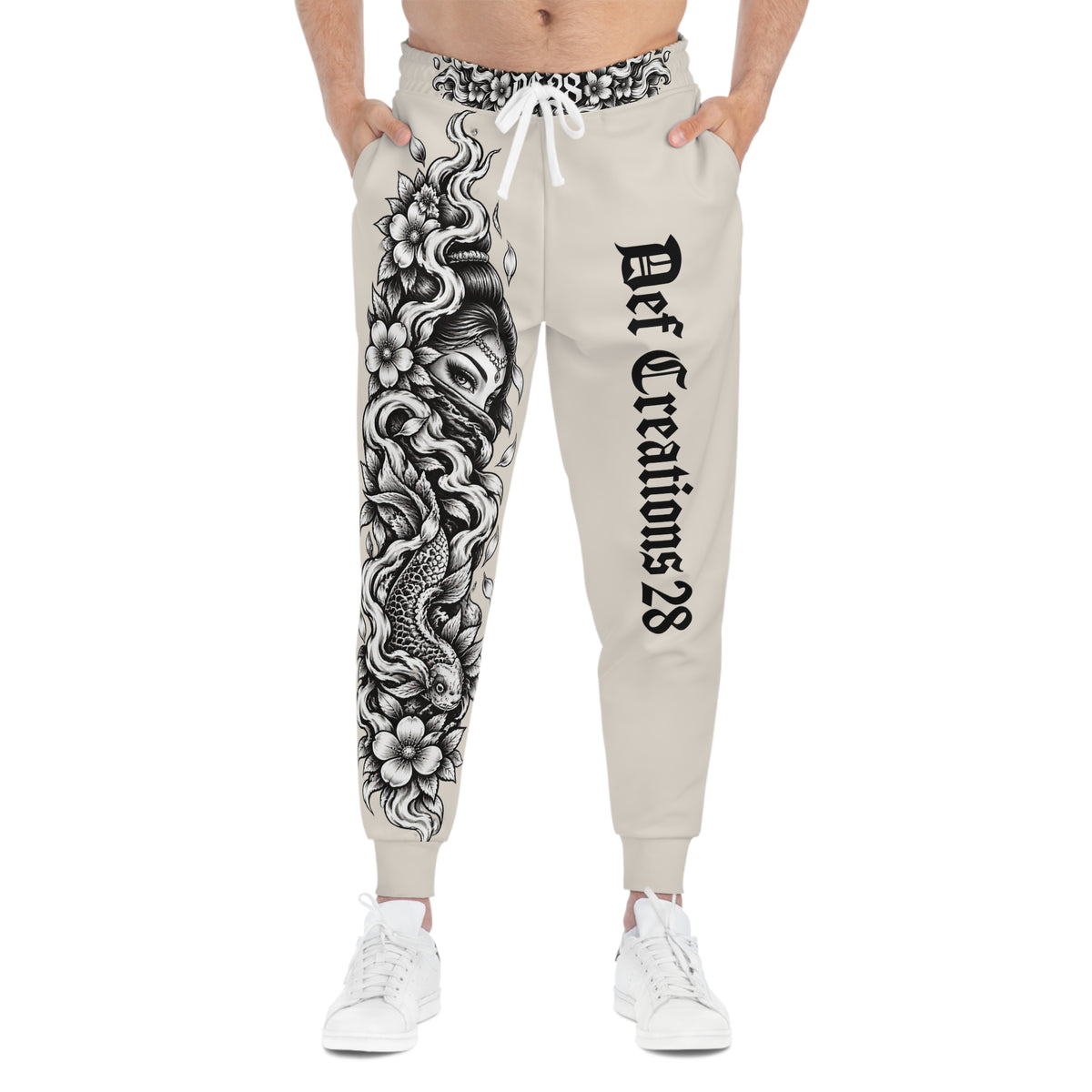 DC 28 Cream Joggers