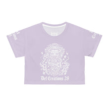 DC 28 Lilac Crop Tee