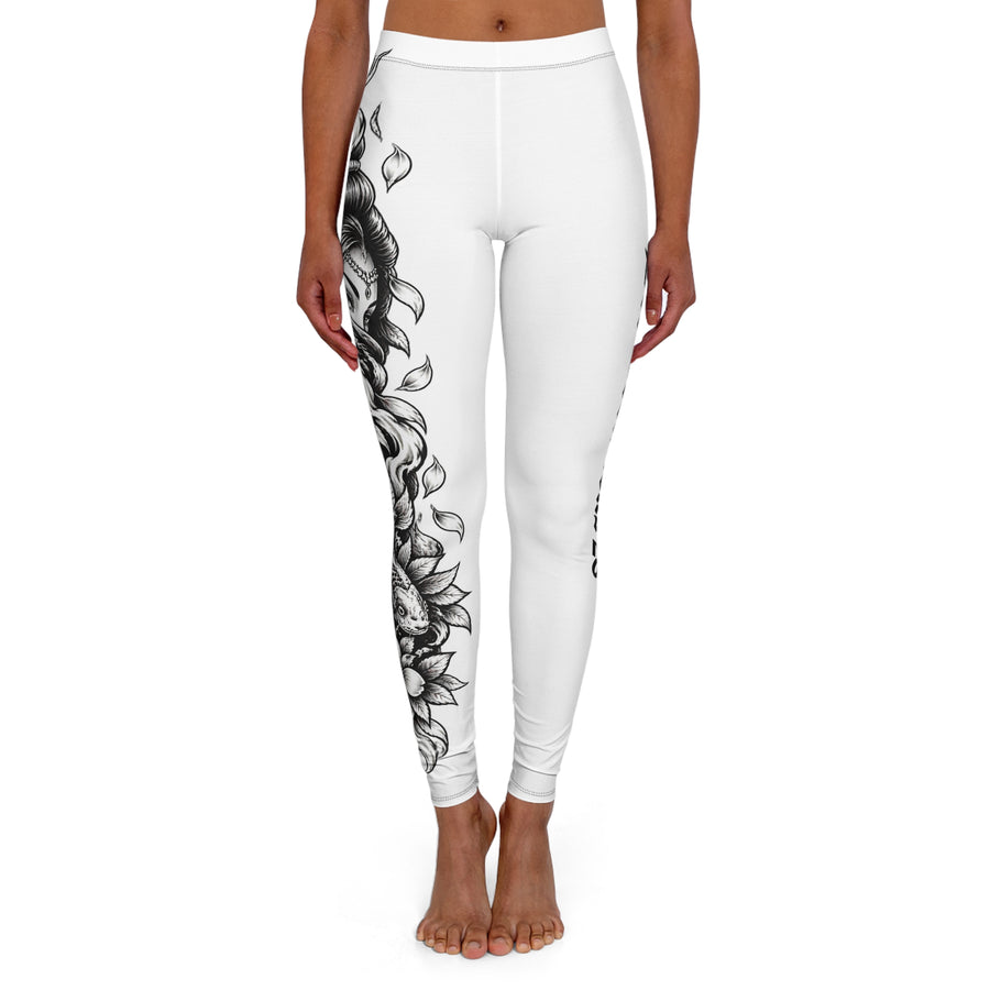 DC 28 White Casual Leggings