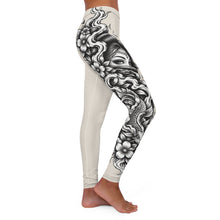 DC 28 Cream Casual Leggings